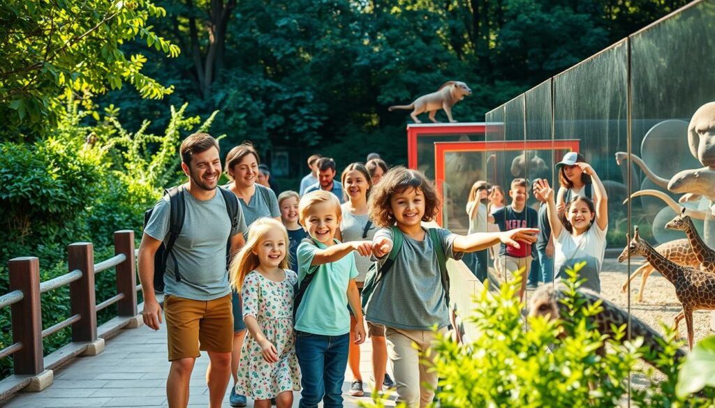 Family fun at Budapest Zoo