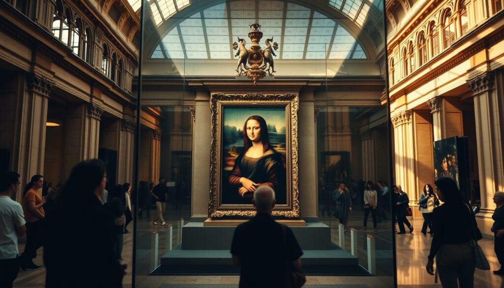 Mona Lisa at the Louvre Mona Lisa at the Louvre