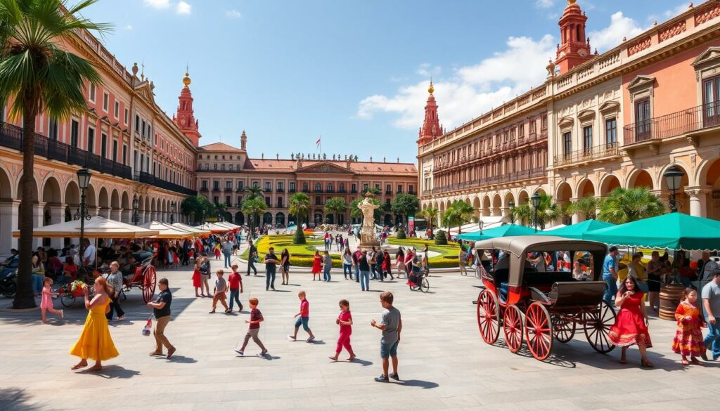 top family vacation spots in Seville