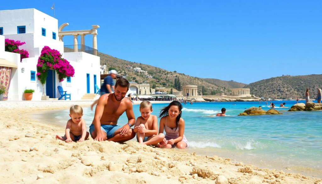 family holiday ideas in Greece