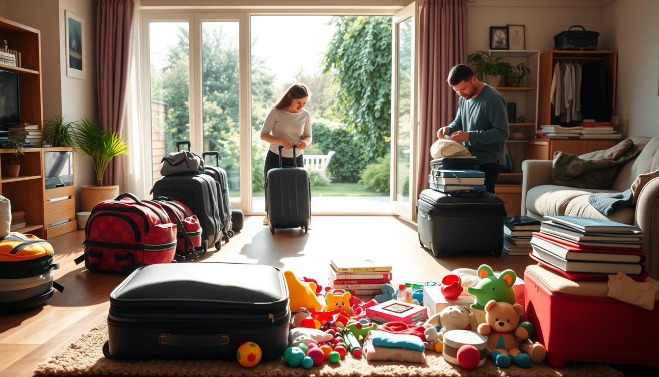 packing tips for family travel with children